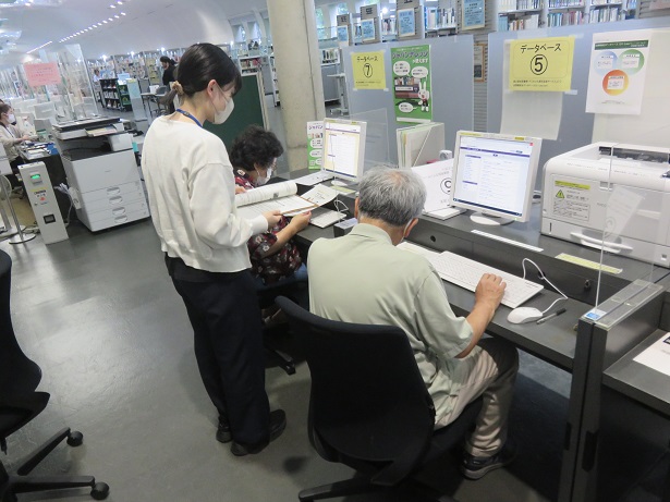 図書館使い方講座の画像