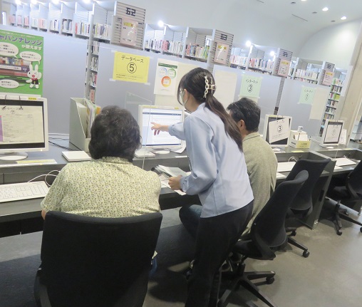 図書館使い方講座の画像