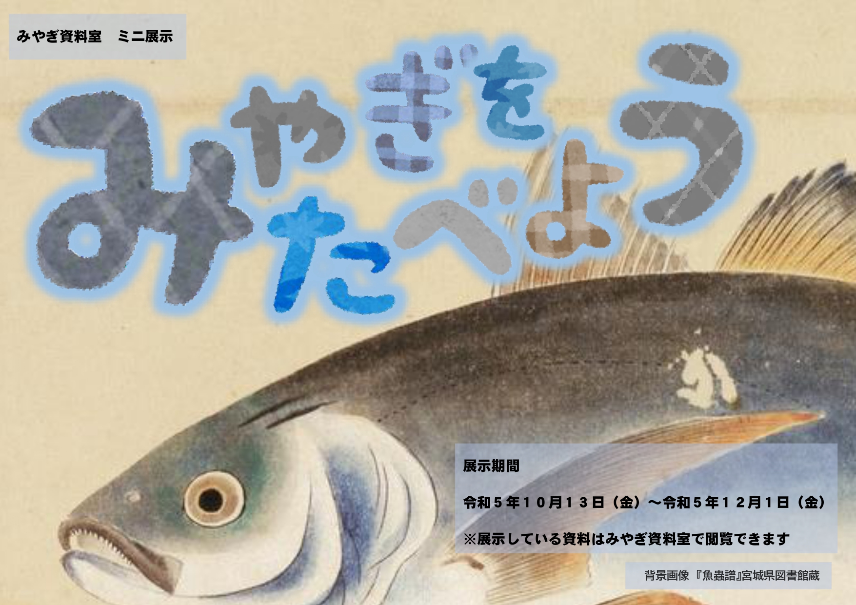 ミニ展示の画像