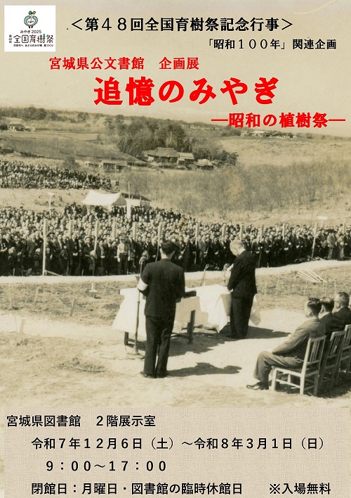 追憶の宮城のチラシ画像