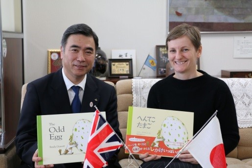 高橋 仁 教育長への表敬訪問の様子（その2）の画像